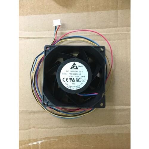 Brand new DELTA PFB0848UHE 8CM 8038 48V 0.65A pwm high air volume cooling fan