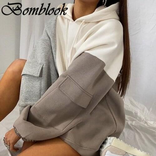 Bomblook Hooded Sweatshirts For Women