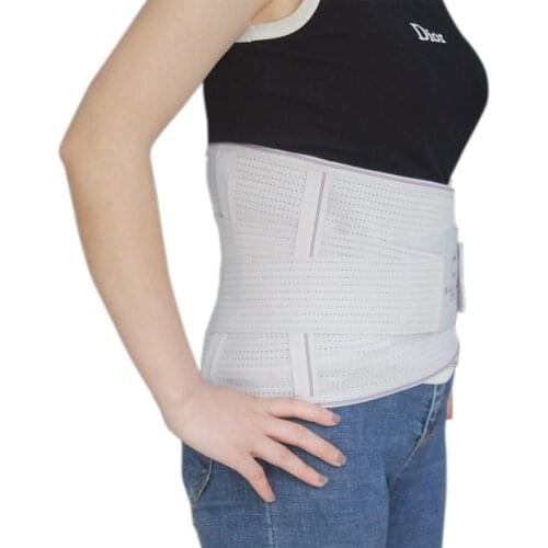 Elastic Lumbar Protector Families Use Plated Lumbar Protector to Support the Lumbar Spine to Relieve Pain, Back Movement Sprain
