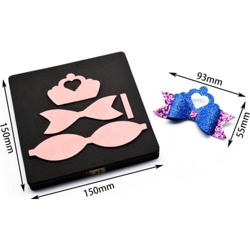 Knife Mold Diy Making Decor Supplies Dies Templat Handmade Love Bow Cutting Knife Mould Suitable For Big Shot Sizzix Machines
