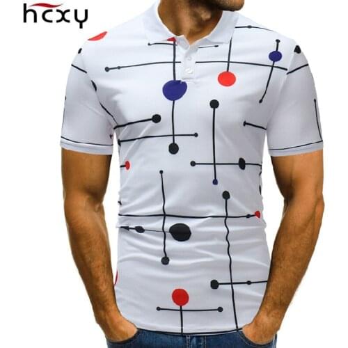 HCXY Short Sleeve Polos For Men