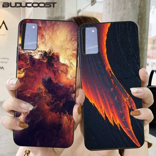 Lava art Phone Case for Samsung S6 S7 edge S8 S9 S20 S21 S30plus ultra S21/S30 S10-5G lite 2020 S10E