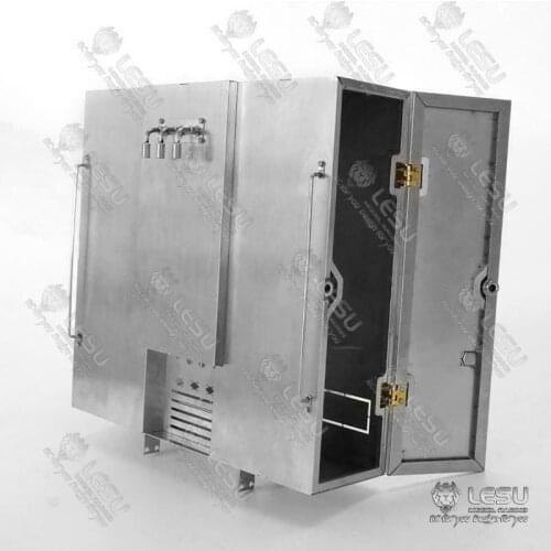 LESU 1/14 Metal Toolbox Pedal for TMY Tractor Truck Bz 3363 1851 RC Model TH15167-SMT3