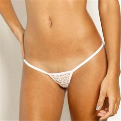 Micro bikini tanga mujer swimwear bikinis biquini tankini sexy lingerie thong Solid color Transparent Lace simple classic Mini