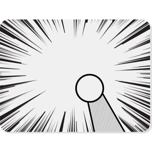 Office Computer Desk Mat Table Keyboard Mouse Pad Creative Lovely Illustration Personalized Non-slip Mat Gamer Mousepad Mat