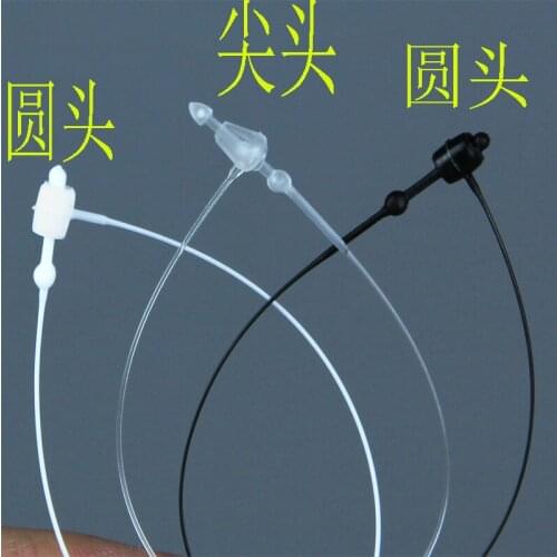 Wholesale Free shipping 1000pcs length 8.5CM 13 CM18cm string seal,garment hang tag string/cords/tag seal