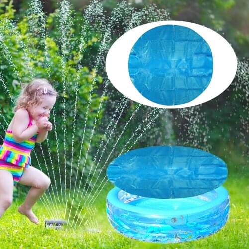 Swimming Pool Cover Rainproof Waterproof Dust Prevention Pool Sheet Cover Tarpaulin Diameter 1.83m Round for Outdoor Garden