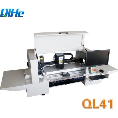 Qihe SMT Line Senior Supplier For SMD Mounting Machine Easy To Be Operated Manual Pick and Place Machine With Conveyor