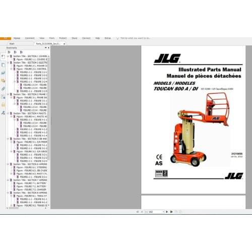 JLG Lift Operators Service and Part Manuals 2020 Full PDF 30GB