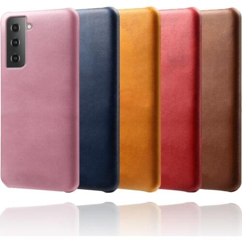 S21FE For Samsung Galaxy S21 FE Ultra A72 A52 A32 A42 A71 A51 5G Funda Luxury Slim Vegan Leather Case For SAM F62 F41 M62 M21s