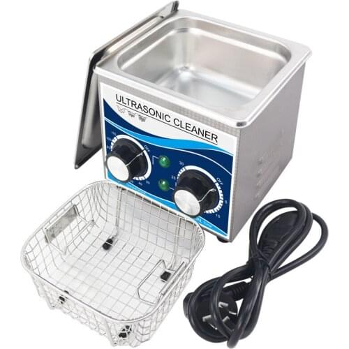 Ultrasound Cleaner 1.3L 60W/120W 40KHZ Heater Timer Stainless Steel Cleaning Equipment Jewelry Spark plug Injector Washer