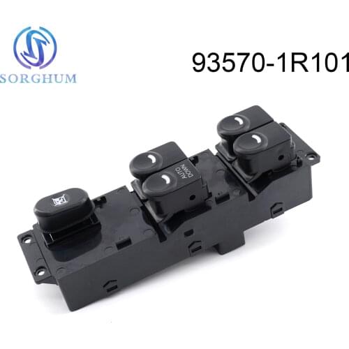 93570-1R101 Front left Door Window Switch 935701R101 Fits For Hyundai 2011-2017 Accent Solaris