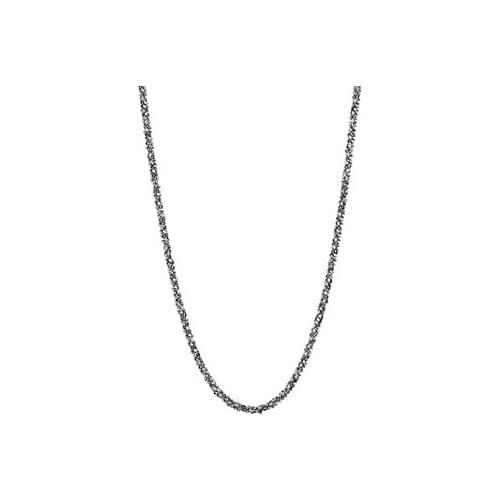 Spring 2017 Destello Silvering Necklace Soprano 3mm*50cm Stainless Steel Chain for Women Jewelry 10pcs/lot L065