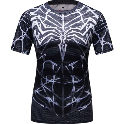 Hot sale Fitness Female T Shirt Women Compression Shirt Sport Tops Short Sleeve Tee Shirt Girl