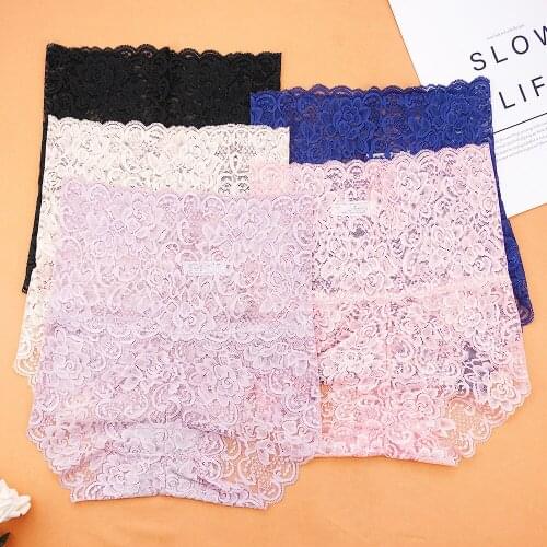 3 Pcs Lots Lace Panties Women High Waist Female Sexy Underwear Hollow Out Butt Lift Lingerie Seamless Briefs Breech