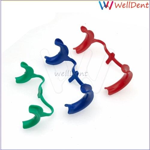 10pcs Dental Mouth Retractor Mouth Cheek Lip Retractor Bow-shapped Teeth Whitening Dentist Tools