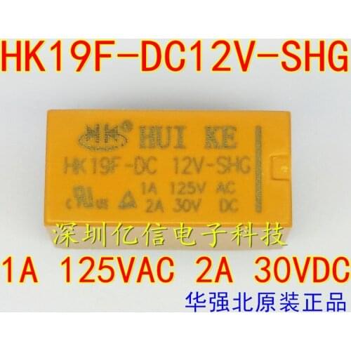 100% New&original HK19F-DC12V-SHG DIP In Stock