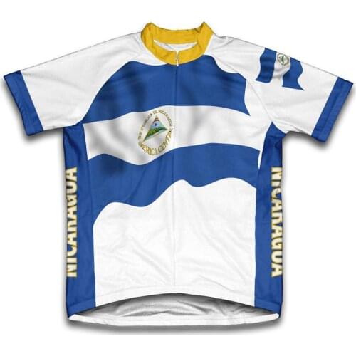 2021 Nicaragua Multiple Choices Summer Cycling Jersey Team Men Bike Road Mountain Race Tops Riding Bicycle Wear Bike Clothing