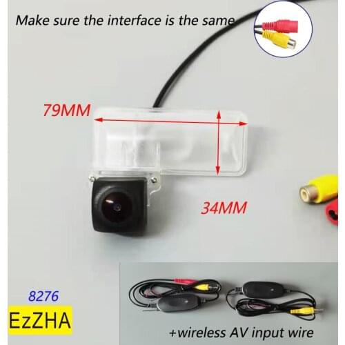 Fisheye HD Dynamic Trajectory Wireless Car Rear View Camera For Subaru XV STi BRZ WRX Tribeca Legacy Forester Outback Impreza VX