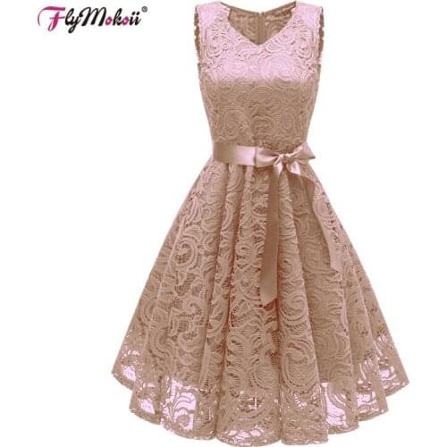 Flymokoii Red Summer Dresses