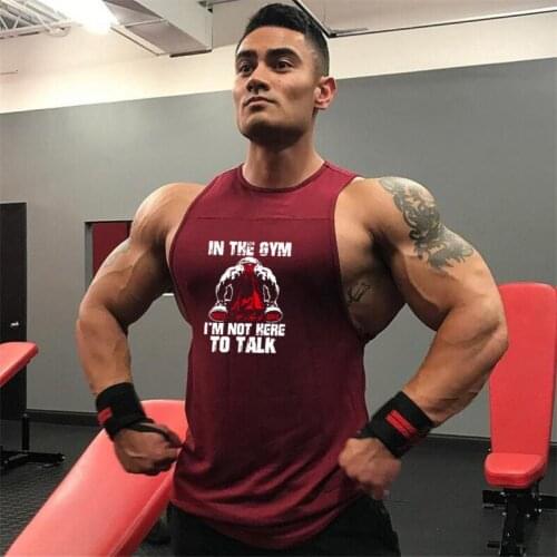 New Fashion Men Fitness Singlet Sleeveless Shirt Cotton Muscle Guys Brand Undershirt Vest Gyms Clothing Bodybuilding Tank Top