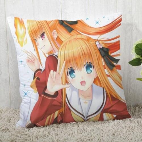 Charlotte Pillow Cover Customize Anime Pillow Case Modern Home Decorative Pillowcase For Living Room 45X45cm(one sides)A19.12.13