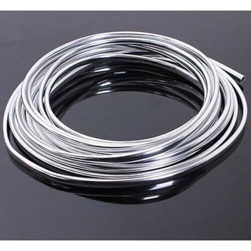 Fashionable Universal 4 Meters Auto Car Vehicle Vent Decor Strip Chrome Plated Trim Strip Protective Cover Decoration Hot Sell