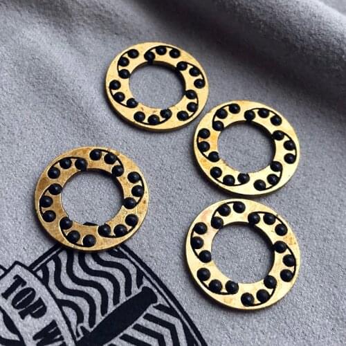 EDC Knife Custom Bearing Flipper Brass Bearing 2 Pieces