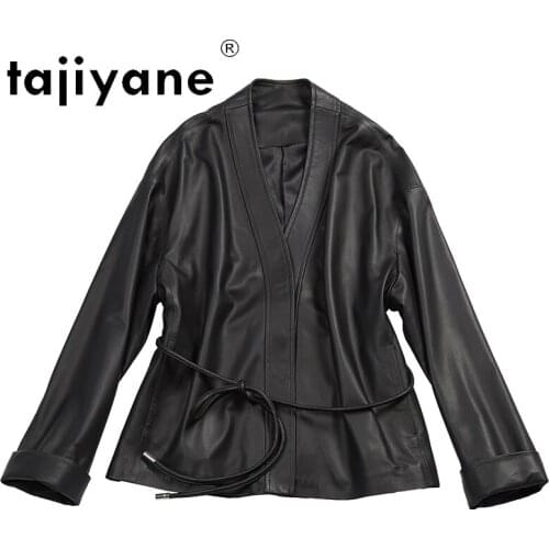 Autumn Women Jacket Real Leather Clothes for Women Ladies Woman Genuine Sheepskin Coats Female Cloth Femme Veste TN727