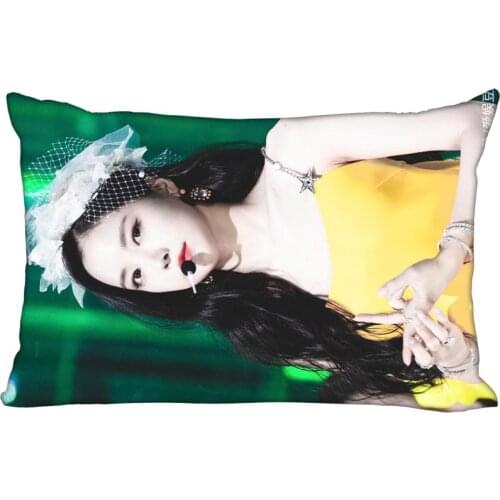 Hot KPOP Apink Son Na Eun Pillowcase Decorative PillowCover Zipper Pillowcases Satin Custom your image more size