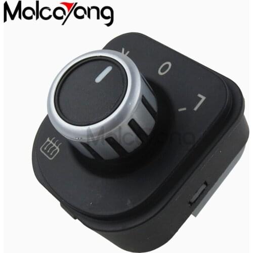 Power Side Mirror Adjust Switch Knob Fit J-etta MK5 Golf MK5 MK6 Rabbit Eos Passat B6 3C Tiguan 1K0 959 565 5ND959565B New