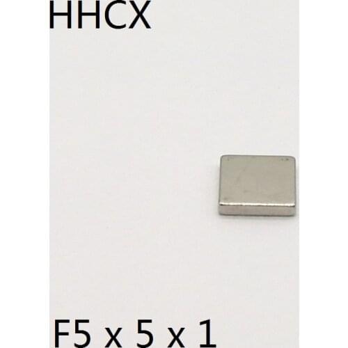 10 20 50 100 200PCS/LOT Magnet 5x5x1 Strong N35 NdFeB Magnet 5*5*1 Neodymium Magnets Magnetic Material 5 X 5 X 1