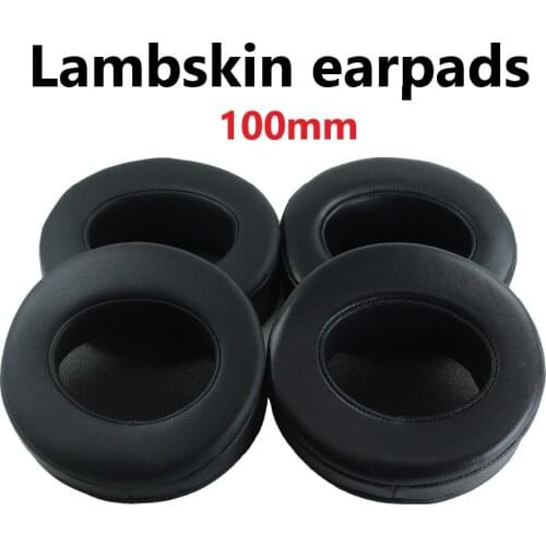100mm General Sheepskin Ear Pads Replacement High Quality Soft Protein Ear Pads Cushion for Sony for Akg for ATH for Sennheiser