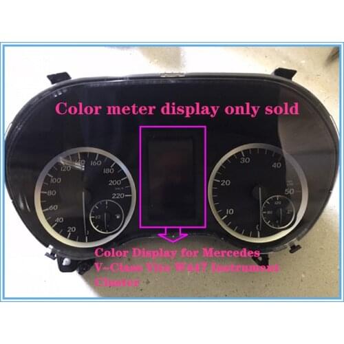 2014-2020 Mercedes V-Class Vito W447 dashboard color display