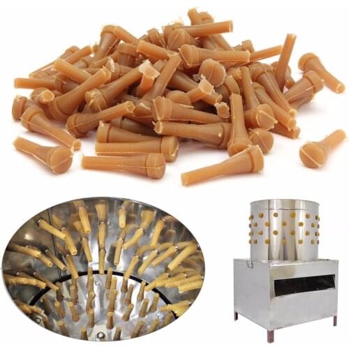 96pcs Chicken Plucker Picker Poultry Fingers Glue Stick Heavy Duty Plucking