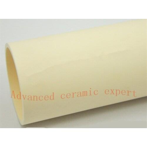 99.5%Al2O3 High Thermal Corundum Tube OD*ID*LENGTH 12*8mm *350mm/Round Single-Bore Alumina TubeFor Thermocouple Sensors