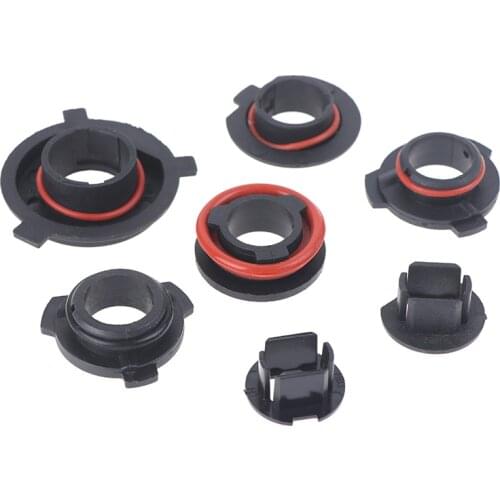 2Pcs Car LED Headlight Bulb Base Adapter Socket Holder HB4/HB3/H11/H7/H4/H3/H1