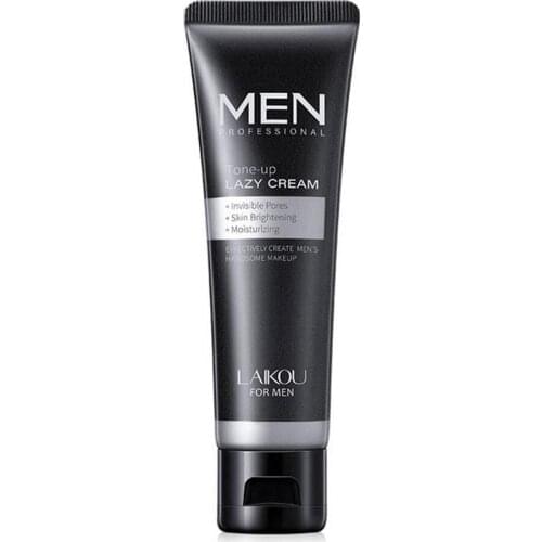 Men BB Cream Face Cream Men Effective Care Sunscreen Face Foundation Base Makeup Skin Color Skin Care 50g