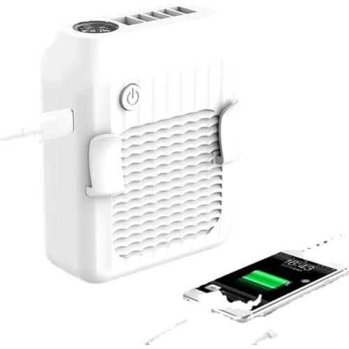 Free Sample Custom Logo Factory Outlet Usb Neck Waist Electric Mini Clip Small Size Fan