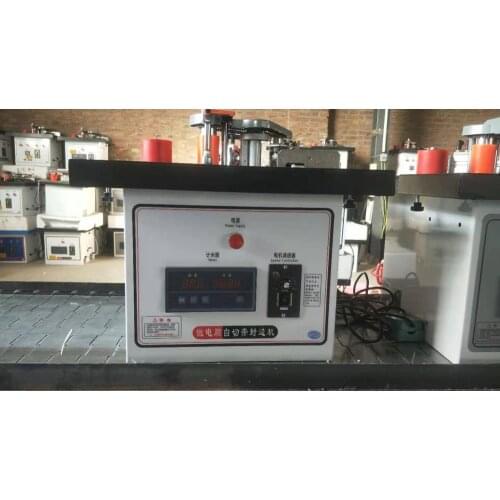 Woodworking Edge Banding Machine Manual Wood Cutting Pvc Curved Straight Edge Machine Automatic Broken Belt CNC control + automa