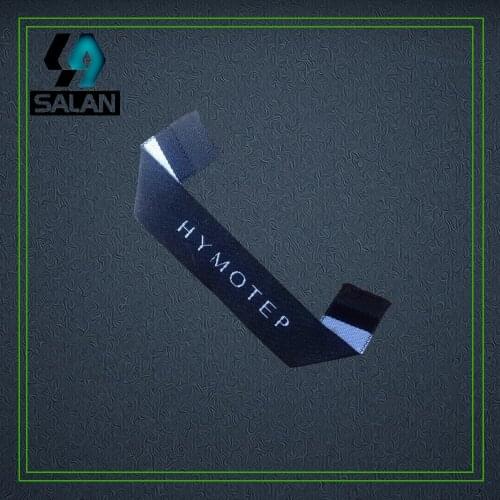 Customized fabric cloth woven labels mitre fold damask garment main tags sewing tags for Cotton clothing labels