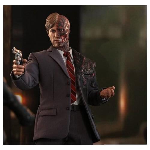 HT hottoys Hot Toys MMS546 MMS-546 1/6 Two Face Harvey Dent 2.0 Action Figure Toy Doll Model Body