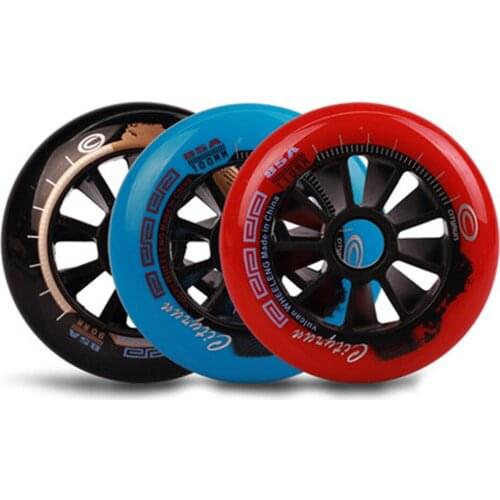 Cityrun Wheels 85A 90 100 110mm PU Tires for Inline Speed Skates Indoor Outdoor Asphalt Street Durable Racing Rodas Good A123