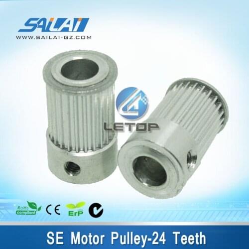 Best price SE printer motor pulley 24 theeth for inkjet printer