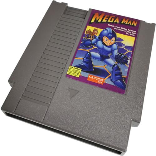 Megaman1-Game Cartridge For Console Single card 72 Pin NTSC and PAL Game Console