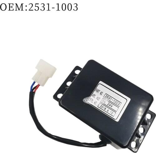 High quality excavator parts for Doosan Daewoo DH215/225/258/300-7-9 DC converter OE:2531-1003 25311003