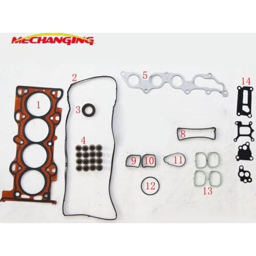 CJBA CJBB DURATEC-HE GZ L3 L3C1 LF18 FOR MAZDA 3 6 OR FORD MONDEO III ECOSPORT 2.0 MAVERICK Full Set Engine Gaske 8LG1-10-271