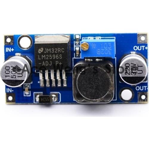 1pcs LM2596 LM2596S DC-DC 4.5-40V adjustable step-down power Supply module