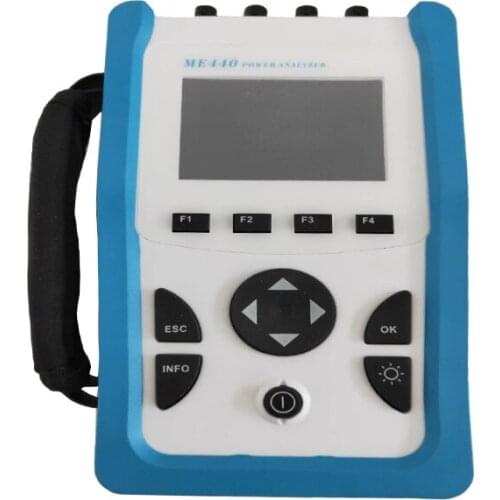 With Rogowski Coil And Voltage Output Type Current Transformer Handheld Digital Energy Power Meter