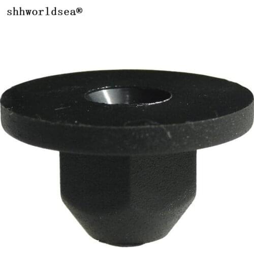 Shhworldsea 100pcs auto clip car fasteners retainer plastic nut for BMW VW#171201969 41234